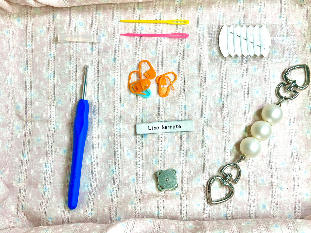 Fluffy Fur Handbag（unfinished DIY Crochet Kit）